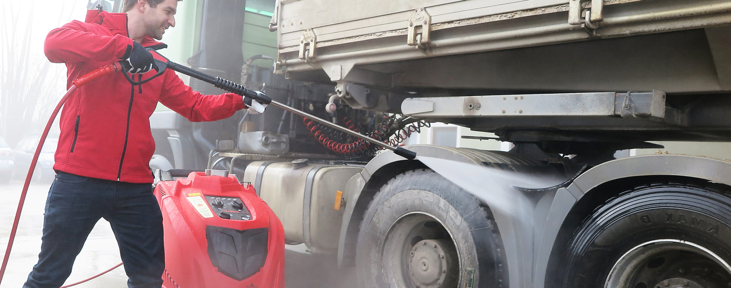 washman truck wasser